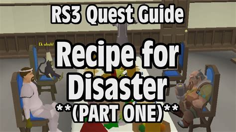 rs3 recipe for disaster|recipe for disaster walkthrough.